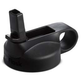 Ersatzkappe Hydro Flask Straw Lid schwarz Black
