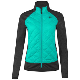 Damen-Sweatshirt Etape Sierra 2.0 mentholfarbe mint/černá
