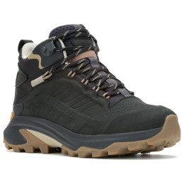 Damen Wanderschuhe Merrell Moab Speed 2 Ltr Mid Wp schwarz Black