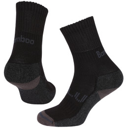 Socken Zulu Bambus Trek M schwarz black