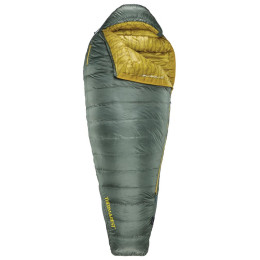 Daunenschlafsack Therm-a-Rest Questar 20 Lng silber/gelb Balsam