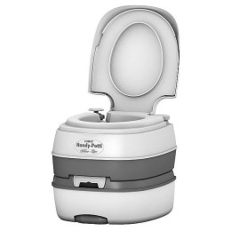 Campingtoilette Stimex Handy Potti Silver Line weiß White