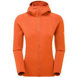 Damen Funktions-Sweatshirt Montane Protium Hoodie orange TIGERLILY