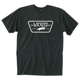 Herren-T-Shirt Vans MN Full Patch schwarz Black/White