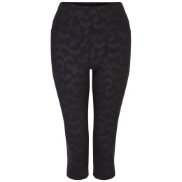 Damen 3/4 Leggings Dare 2b Influential 3/4 schwarz/grau Black Chevron Print