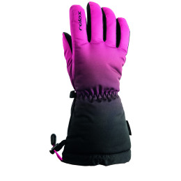 Kinderhandschuhe Relax Puzzy schwarz/rosa