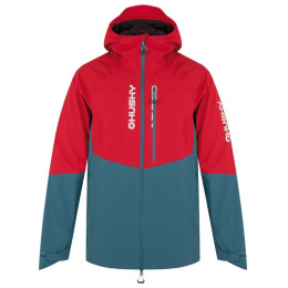Herrenjacke Husky Nicco M rot/blau red/turquoise