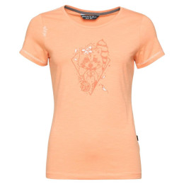 Damen-T-Shirt Chillaz Gandia Little Bear Heart korallenfarbe coral
