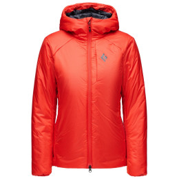 Damenjacke Black Diamond W Solution 3.0 Hoody rot Octane