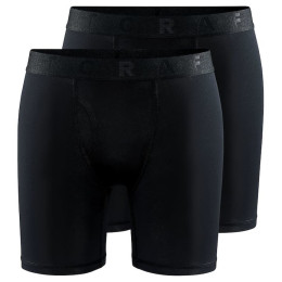 Herren-Boxershorts Craft Core Dry 6" 2-pack schwarz Black