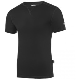 Herren-T-Shirt Zulu Merino 160 Short schwarz Black