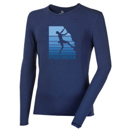 Herren-Funktionsshirt Progress Vandal Boulder blau