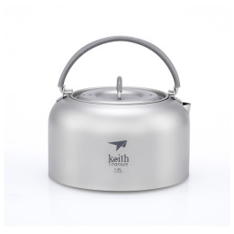 Kanne Keith Titanium Titanium Kettle 1 L grau