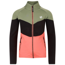 Kinder-Sweatshirt Dare 2b Emergent III Core Stretch grün/schwarz OlvneGrn/Blk