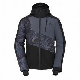 Herrenjacke Dare 2b Baseplate II Jacket schwarz/grau Blk/EbGyMnPt