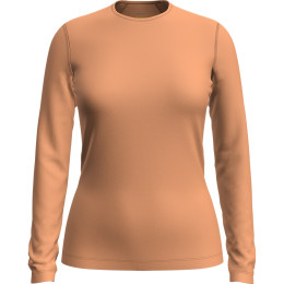 Damen-T-Shirt Icebreaker W's 260 Tech LS Crewe orange Feldspar