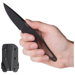 Messer Acta non verba P100 Cerakote/Kydex schwarz Cerakote Black