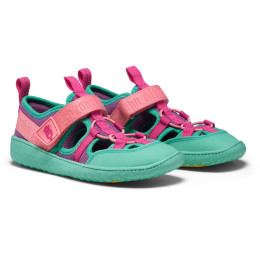 Kindersandalen Affenzahn Sandal Vegan Roughy türkis Owl