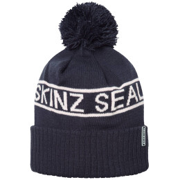 Wasserdichte Mütze SealSkinz Heacham dunkelblau/weiß Navy