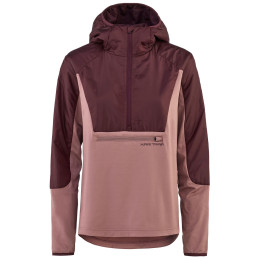 Damenjacke Kari Traa Henni Hybrid rosa Taupe