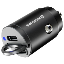 Auto-Adapter Swissten Car Charger 45W schwarz Black