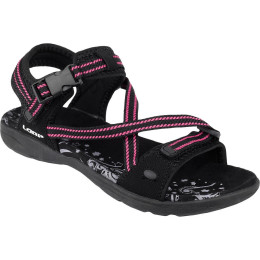 Damensandalen Loap Flutte schwarz/rosa Black/Pink