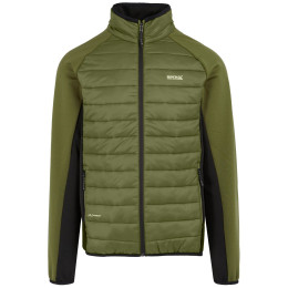 Herrenjacke Regatta Clumber IV Hybrid schwarz/grün NphteGrn/Blk