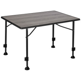 Campingtisch Brunner Linear Greywood 115 schwarz/braun