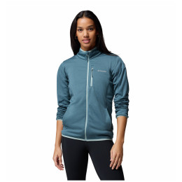 Damen-Sweatshirt Columbia Essential Hike™ Grid Fleece Full Zip