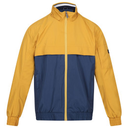 Herrenjacke Regatta Shorebay Jacket blau/gelb GldStrw/DkDn
