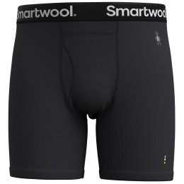 Herren-Boxershorts Smartwool M Merino Boxer Brief Boxed schwarz Black