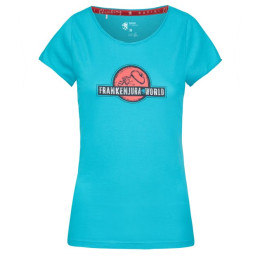 Damen-T-Shirt Rafiki Jay hellblau peacock blue