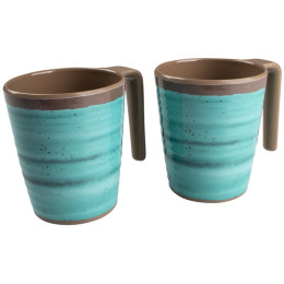 Tassen-Set Bo-Camp Mug Halo 4Stk türkis aqua