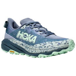 Damen Laufschuhe Hoka W Speedgoat 6 grau Moonlight / Thunder Cloud
