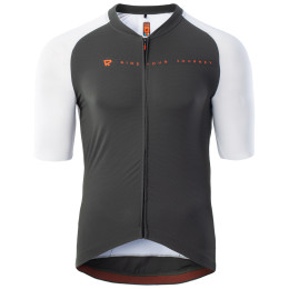 Herren Radtrikot Radvik Echo Gts weiß/schwarz Bright White/Forest Night