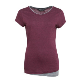 Damen-T-Shirt Chillaz Fancy rosa dry rose melange