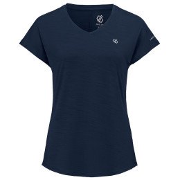 Damen-T-Shirt Dare 2b Vigilant Tee dunkelblau/weiß Navy