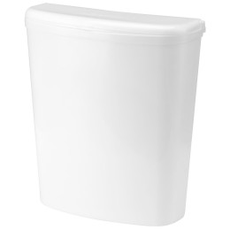 Mülleimer Brunner Pillar weiß