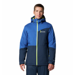 Herren-Winterjacke Columbia Iceberg Point™ II Jacket blau Collegiate Navy, Mountain Blue