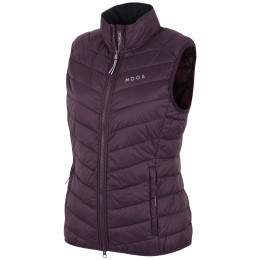Damen Daunenweste MOOA Taro Duotherm dunkellila dark purple
