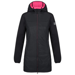 Damenmantel Loap Ura schwarz Tap Shoe/Pink