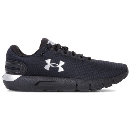 Herren Laufschuhe Under Armour Charged Rogue 2.5 Storm schwarz Black/Black/MetallicSilver