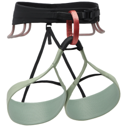 Damen Klettergurt Black Diamond W Solution Harness hellgrün/schwarz Desert Sage