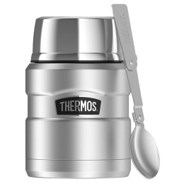 Thermobehälter fürs Essen Thermos Style (470 ml) silber StainlessSteel