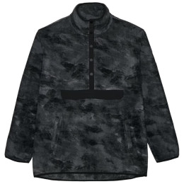 Herren-Sweatshirt 4F Fleece M299 schwarz/grau MULTICOLOUR ALLOVER