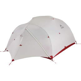 Ultraleichtes Zelt MSR Mutha Hubba NX grau/rot