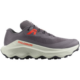 Herren Laufschuhe Salomon Ultra Glide 3 grau Excalibur / Icicle / Neon Flame