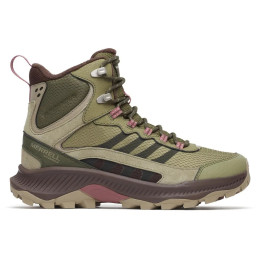 Damen Wanderschuhe Merrell Speed Strike 2 Thermo Mid Wp hellgrün olivine