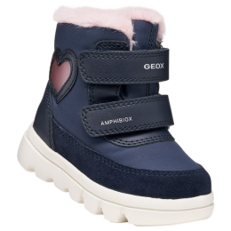 Kinder Winterschuhe Geox B Willaboom Girl B A blau/rosa NAVY/OLD ROSE