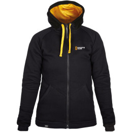 Damen-Sweatshirt Singing Rock aufmachbar schwarz